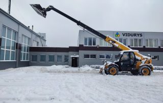 Teleskopinio krautuvo nuoma 5 Manitou krautuvas